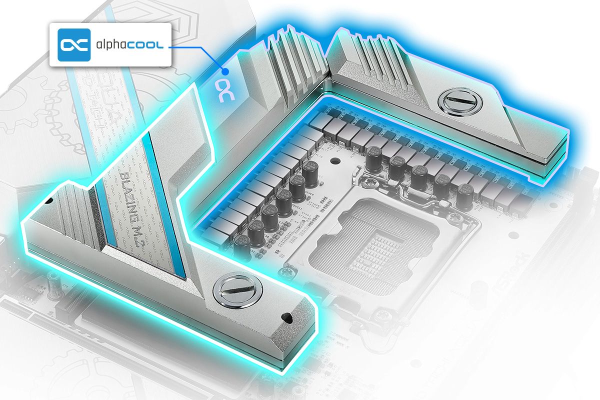 The First Detachable M.2 Water Block for Gen5 SSD