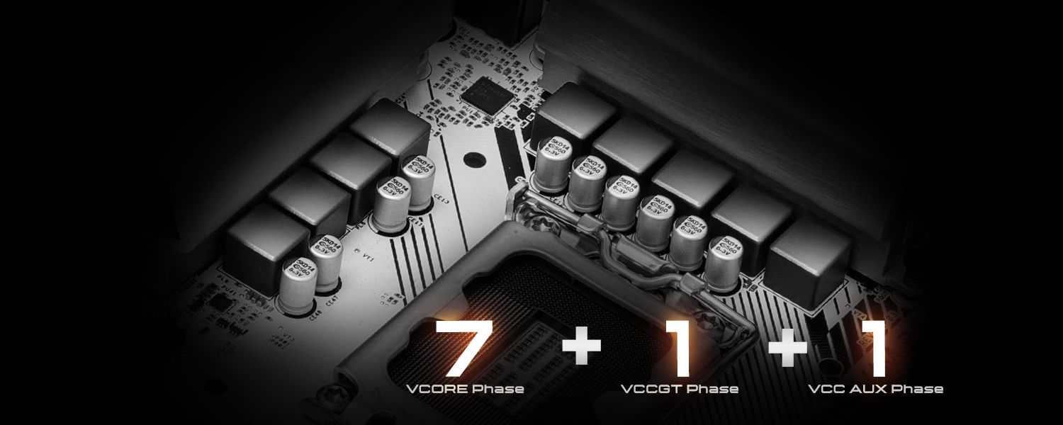 7+1+1 Power Phase Design