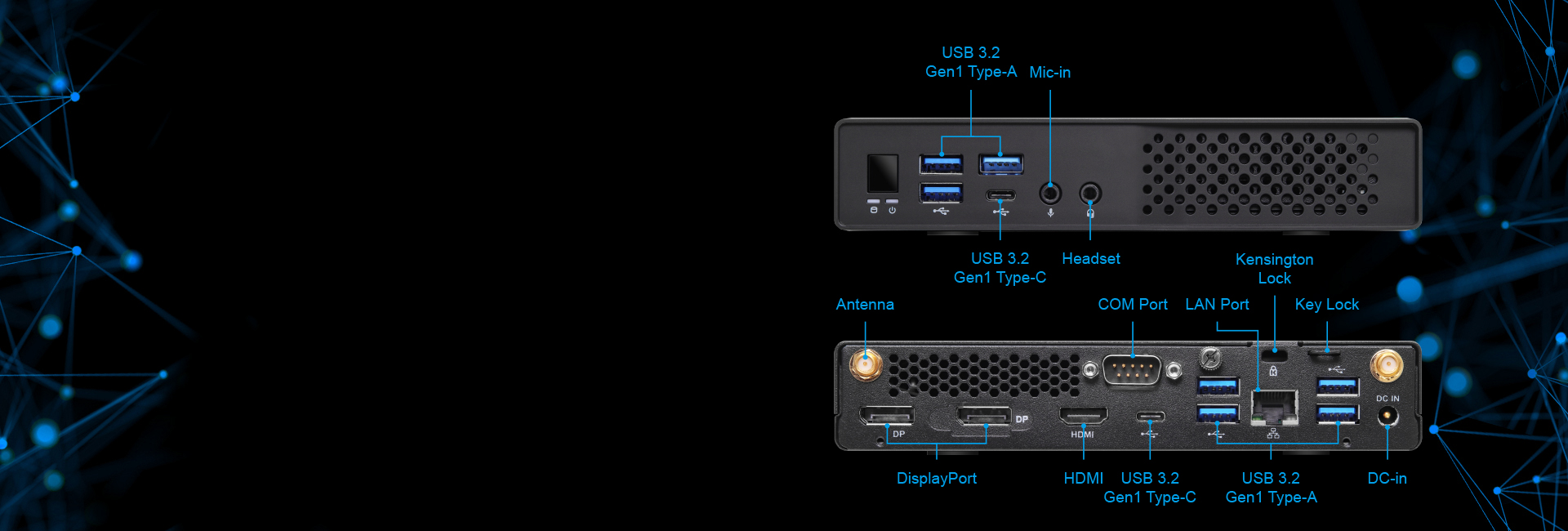 Jupiter660 Rich USB Connectivity