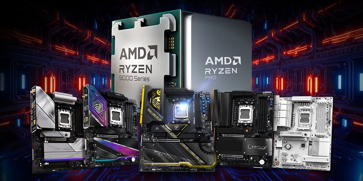 华擎科技AM5主板全面支持最新AMD Ryzen™系列处理器